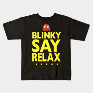 Blinky Say Relax Kids T-Shirt